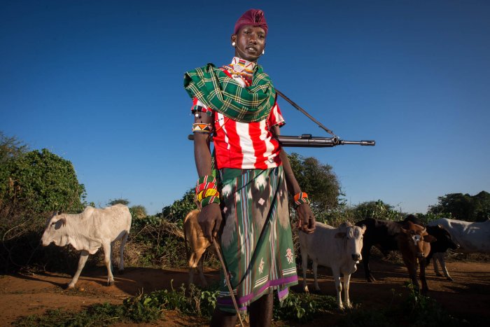 Lchekutis, Maasai Child Shepherds